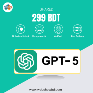 ChatGPT-5 Plus Subscription.