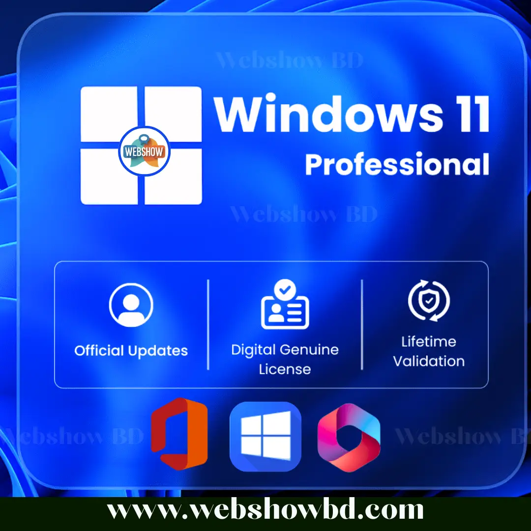 Windows 11 Pro Lifetime License Key – Retail & OEM Versions